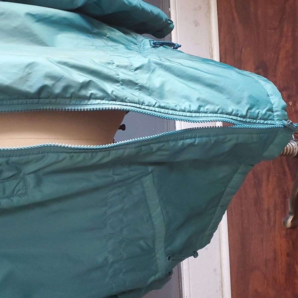Columbia unisex Green full zip rain jacket size XL oversize - Picture 10 of 14